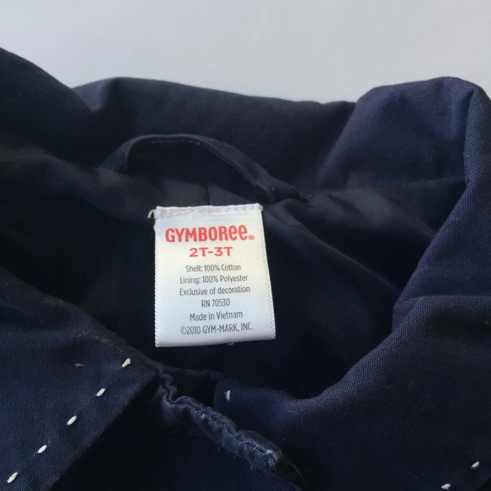 Gymboree pleated trench coat
